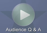 [Play video: Audience Q&A]
